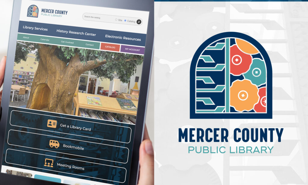 New website and logo reflect Mercer County Public Library’s community ...