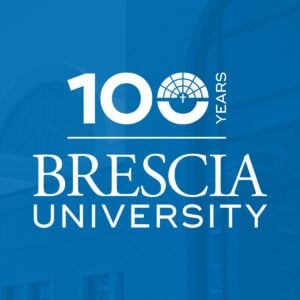 100th anniversary logo design for Brescia University