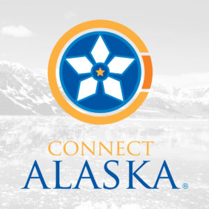 Logo design for Connect Alaska.