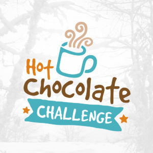 Logo design for the Hot Chocolate Challenge, an Owensboro-area event to promote entrepreneurship among elementary school students.