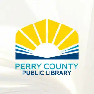 Logo design for Perry County Public Library in Tell City, IN