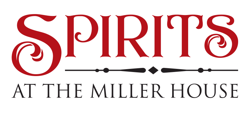 Wordmark Logo: Spirits at the Miller House