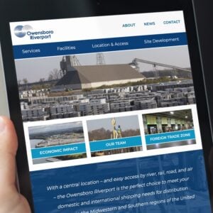Responsive web design and development - owensbororiverport.com
