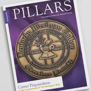 Design and layout for Pillars Magazine - Kentucky Wesleyan College
