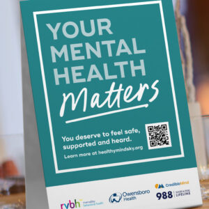 Campaign materials design for RiverValley Behavioral Health