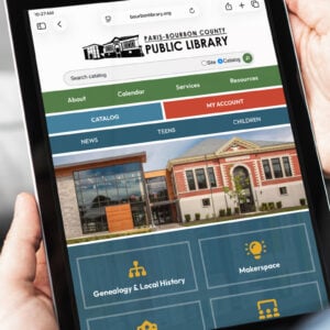Responsive web design and development - bourbonlibrary.org
