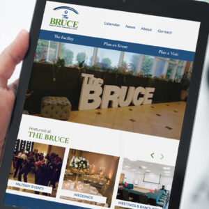 Responsive web design and development - bruceconventioncenter.com
